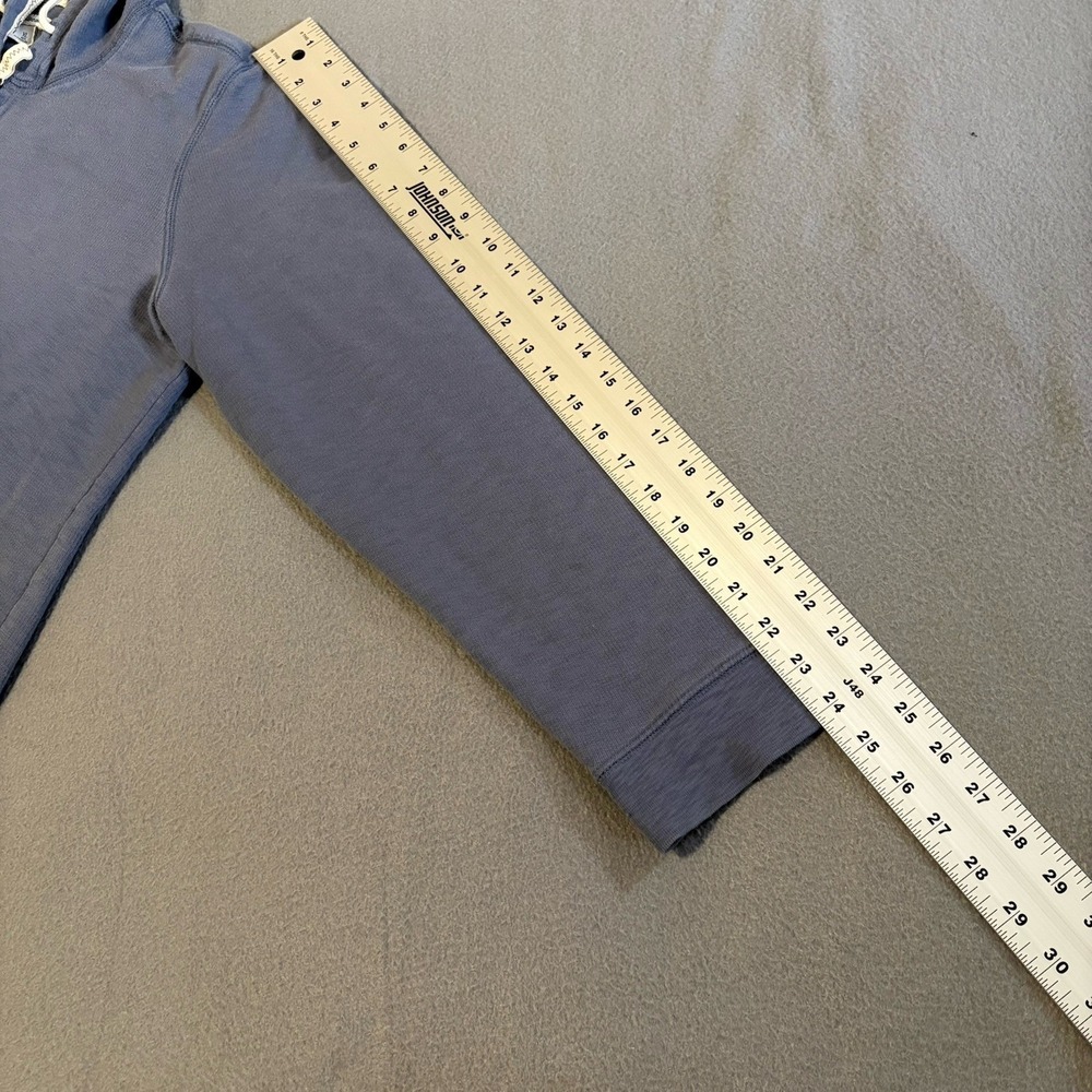 LL Bean Hoodie Mens XL Blue Full Zip 100% Organic Cotton 504211 Hiking Workwear - Picture 6 of 12